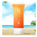 Natural Sunscream rotects Skin Loción tubo Protección UV